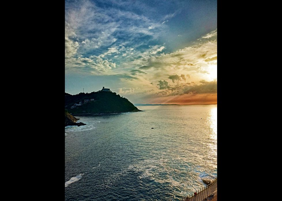 Atardecer desde Urgull