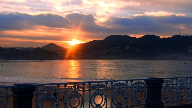 Atardecer en Donosti!! 