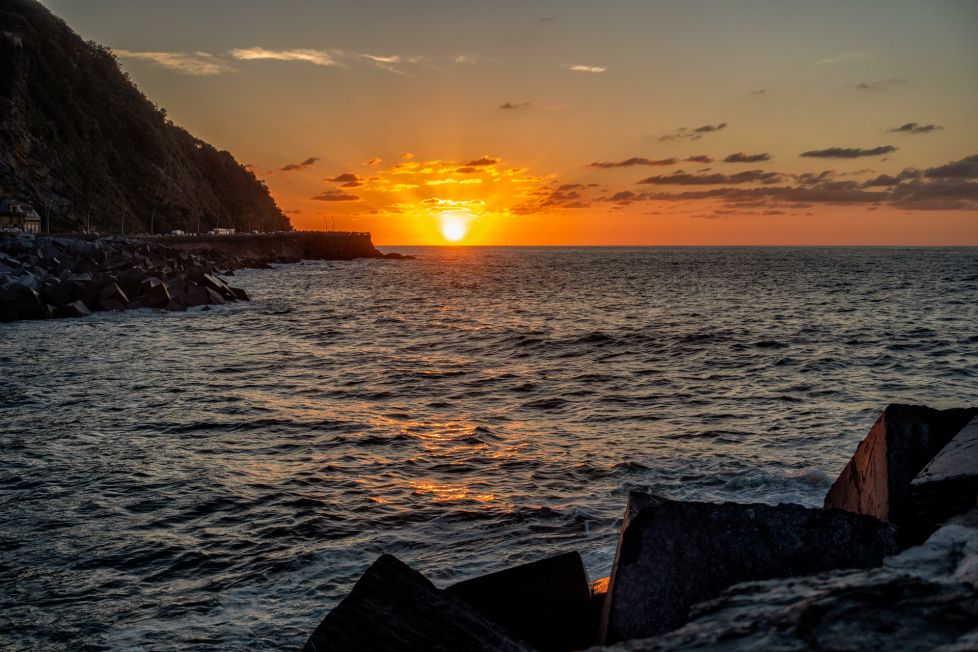 Atardecer donostiarra