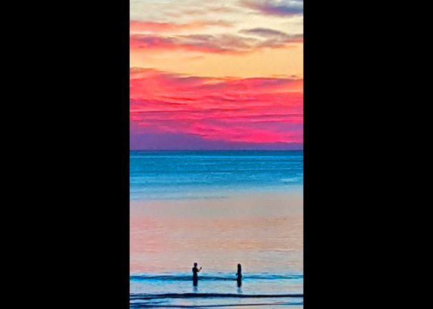 Atardecer multicolor