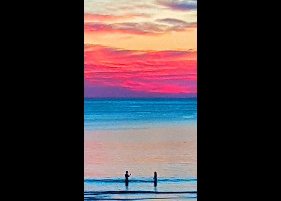 Atardecer multicolor