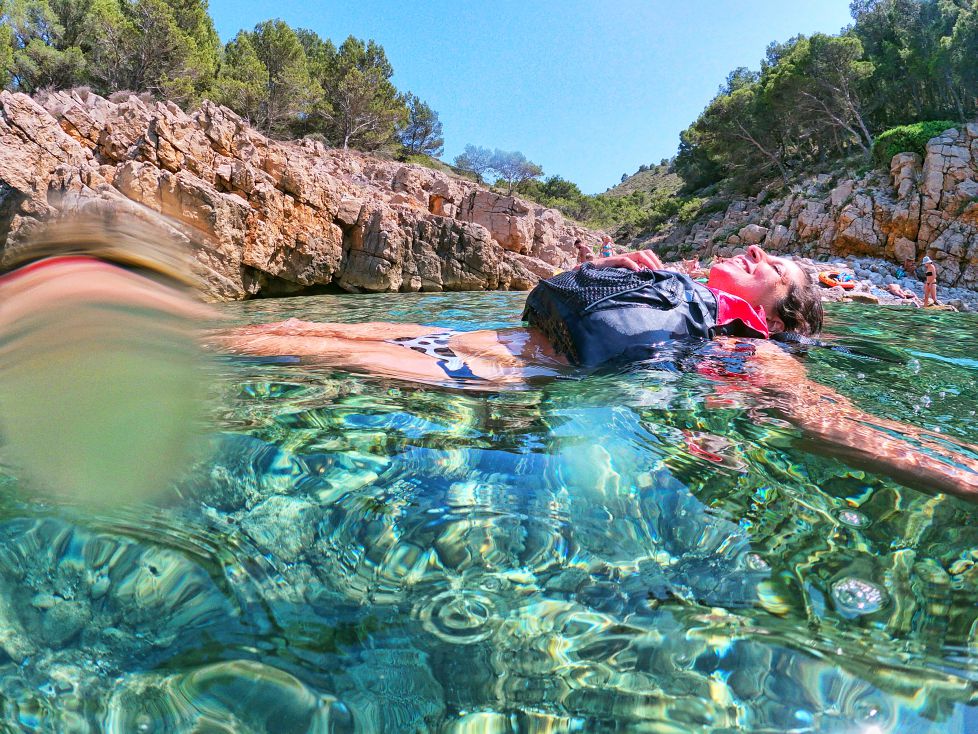 Un baño de agua fresca