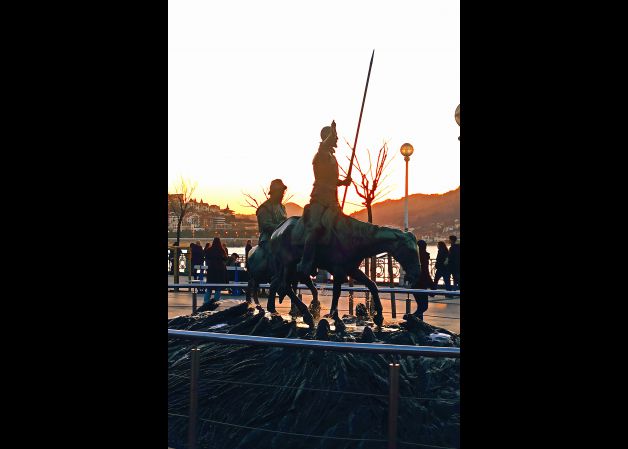 El caballero de la triste figura!!