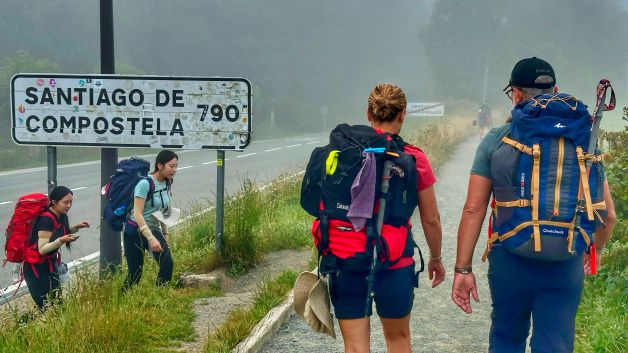 Empezando el Camino Santiago Frances 