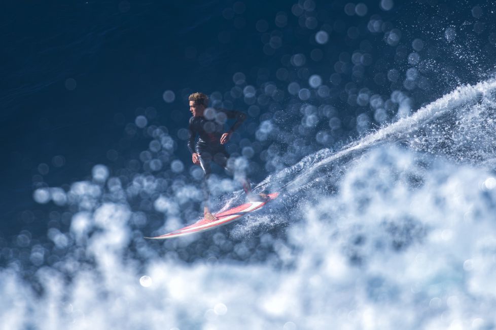 Entre bolas de algodon.