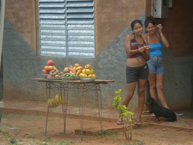 Familia y Rica fruta