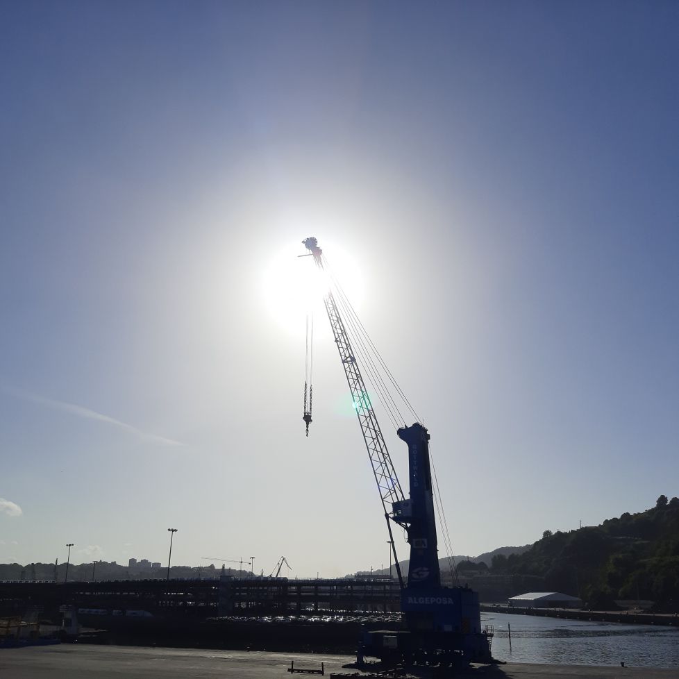 Garabia Pasaiako portuan