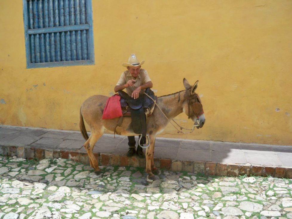 Jornalero típico de Trinidad