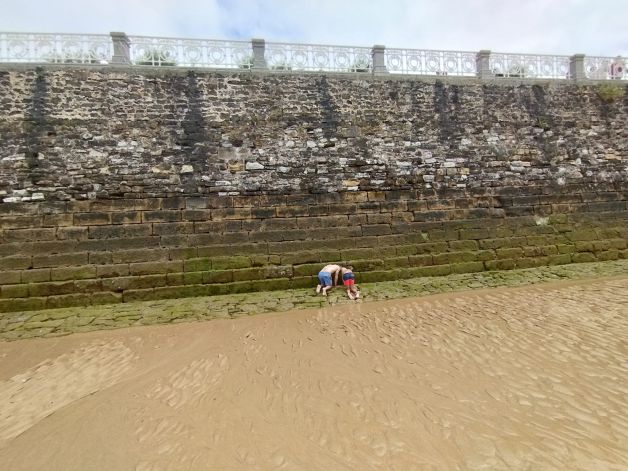 Otro punto de vista de la Concha y su barandilla