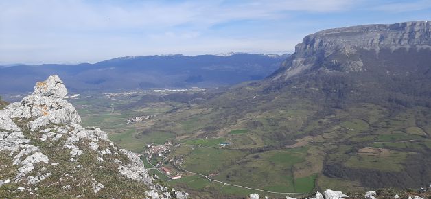 Paisaje desde Andia.