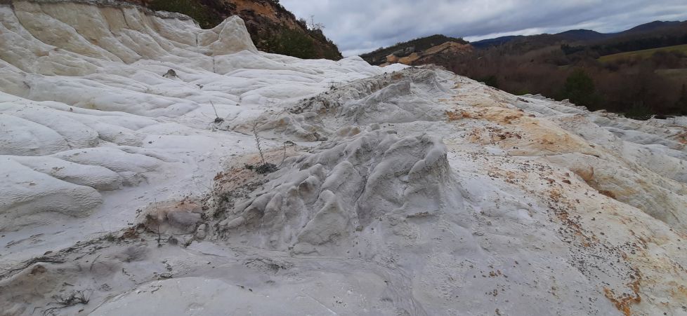 Paisaje lunar en Treviño.
