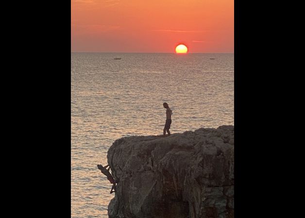 Puesta de sol en Menorca