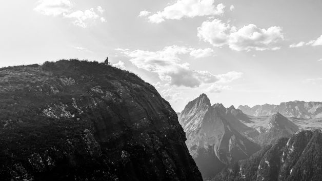 Solitario en la cima