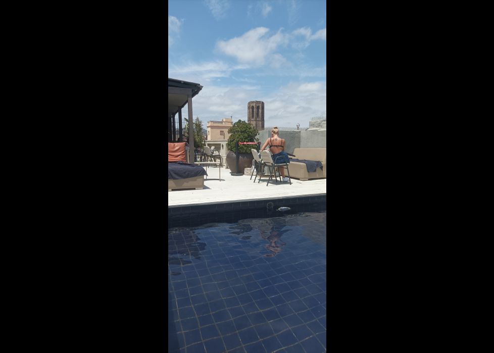 La turista extranjera