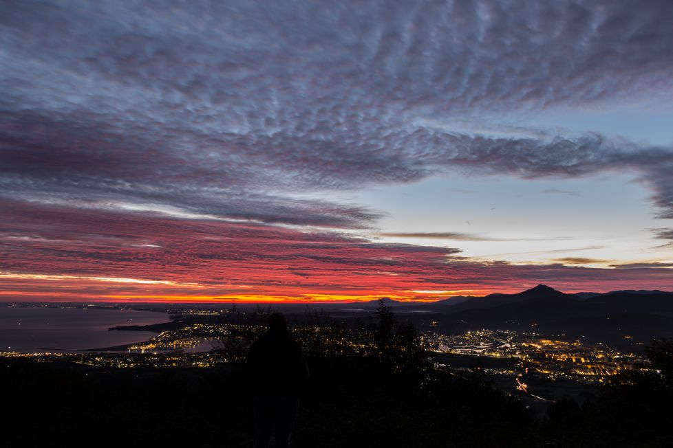 Amanecer Bahia Txingudi