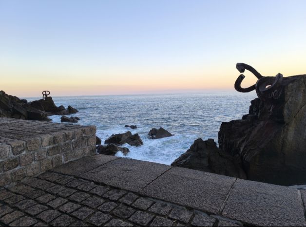 Atardecer en la costa