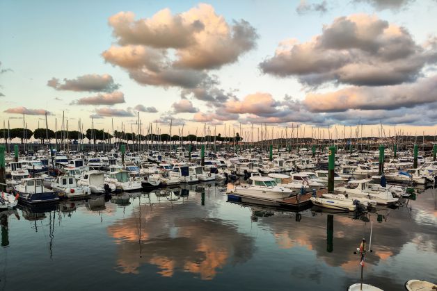 Atardecer en el puerto