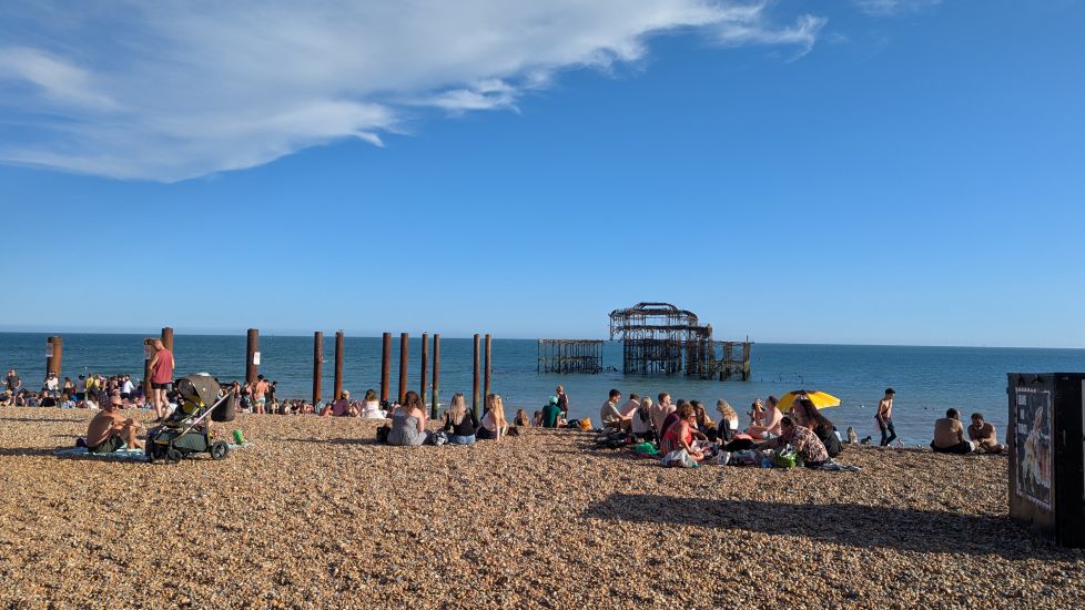 Brighton, ruinas del West Pier