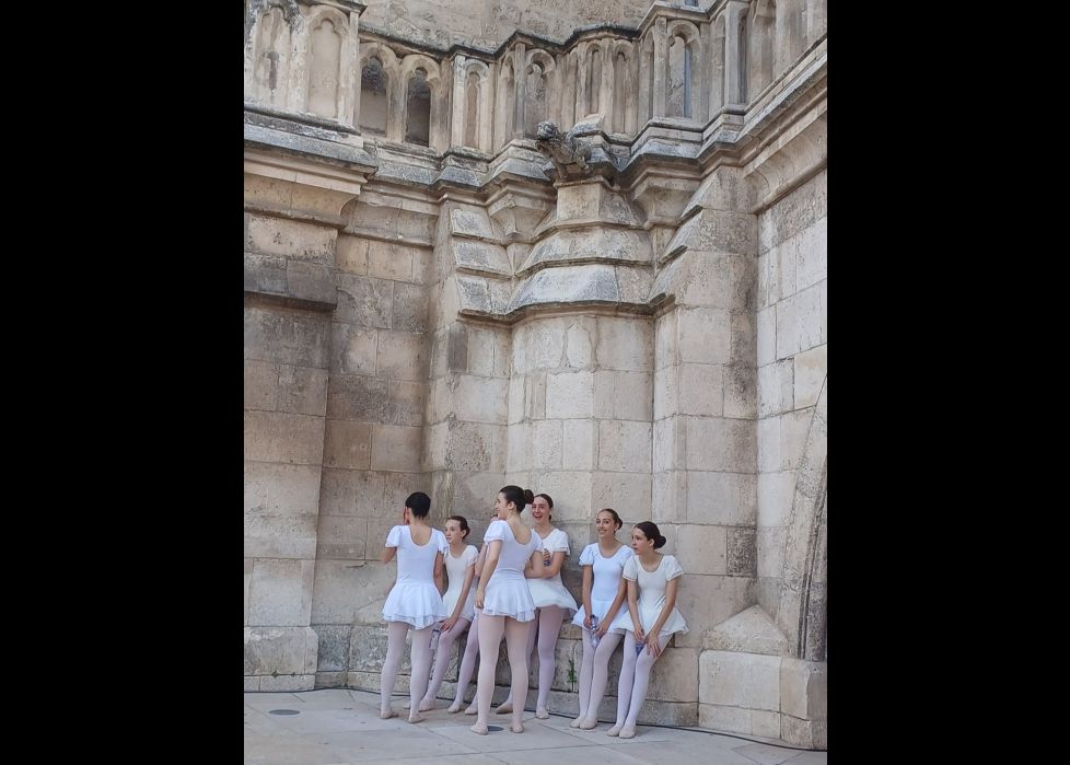 Burgos. Esperando actuar.