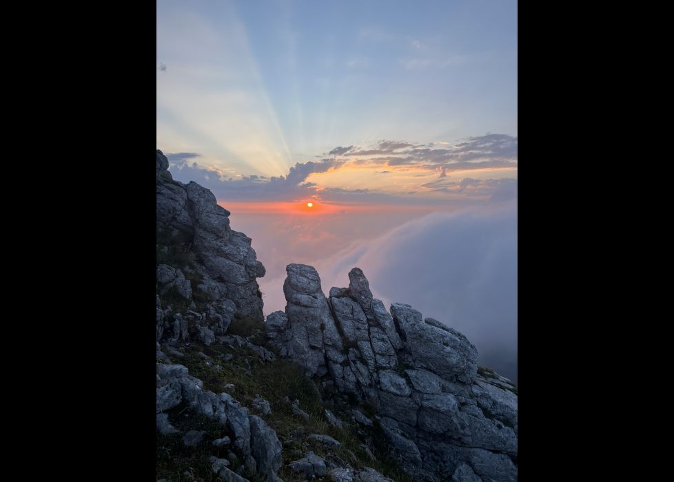 Egunsentia Aizkorrin