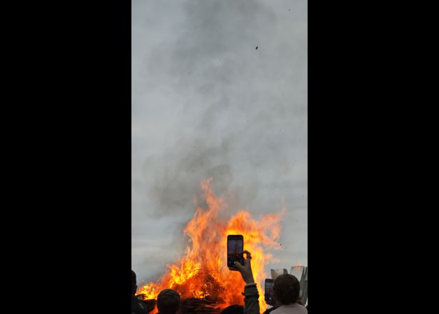 HOGUERA DESDE EL MOVIL