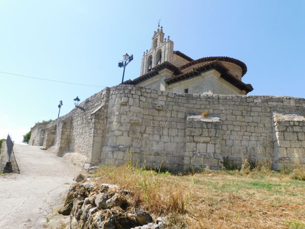 La iglesia protegida.