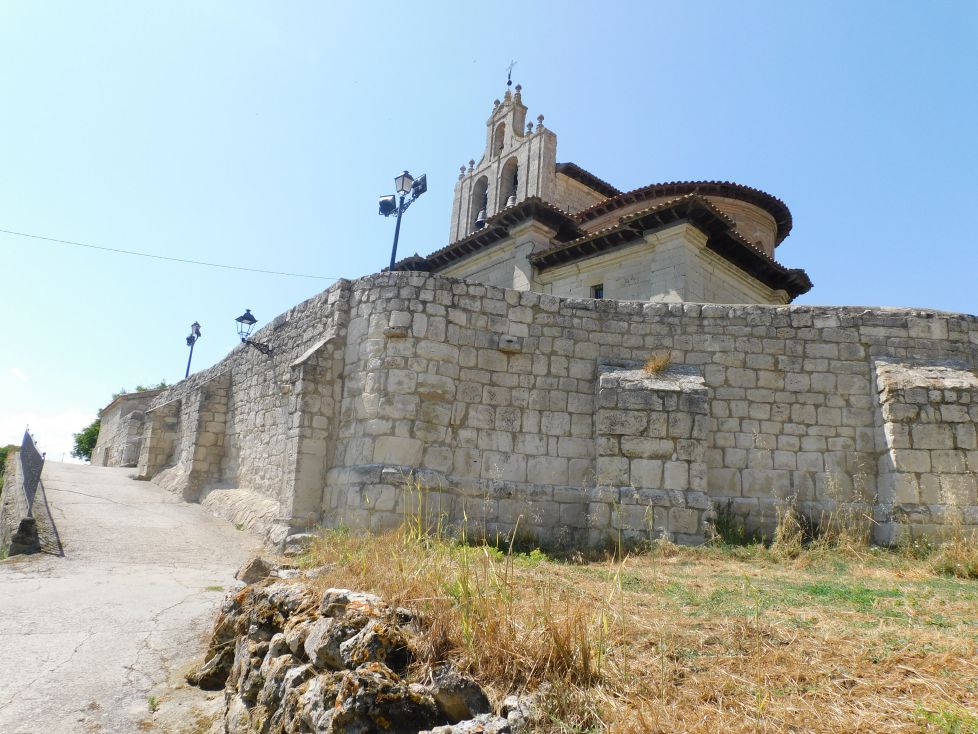 La iglesia protegida.