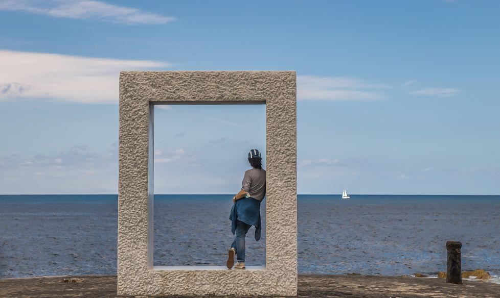 Mirando al mar, yo soñeeee