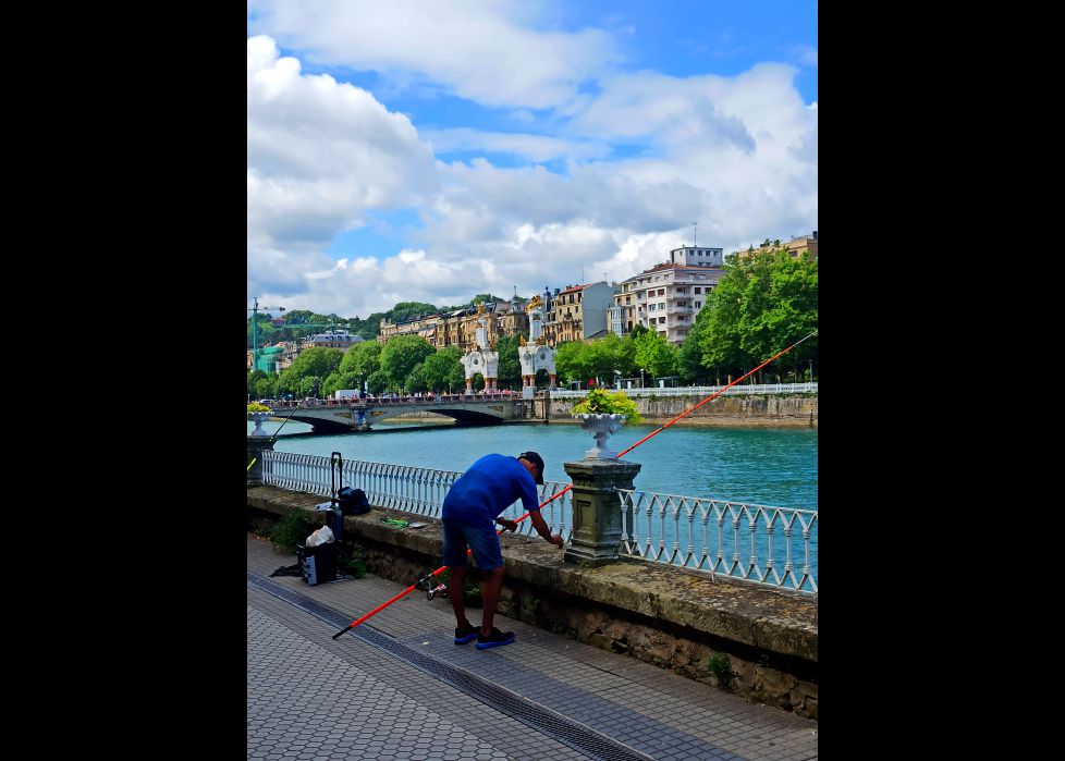 La paciencia del pescador!! 