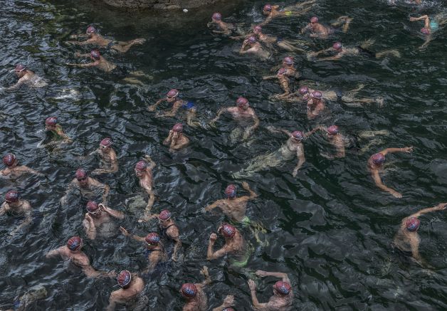 Preparados para la competicion.
