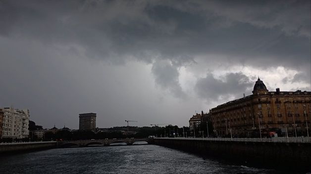 Tormenta , en San Sebastian.