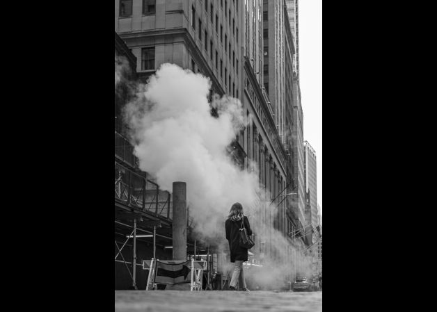 \"Vapor de agua en Nueva York\"