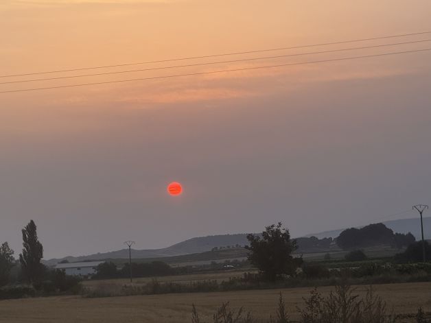 El Amanecer de un día en Alesanco _La Rioja