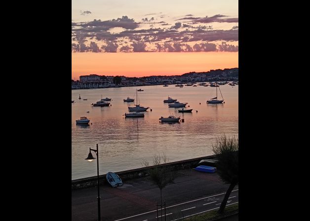 Amanecer en Hondarribia