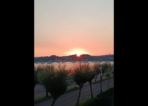 Amanecer en Hondarribia 