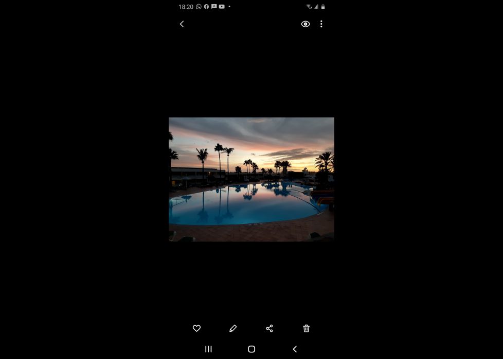 Anochecer en San Agustin 
