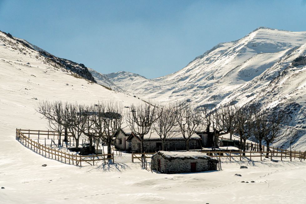 Aralar en Invieno