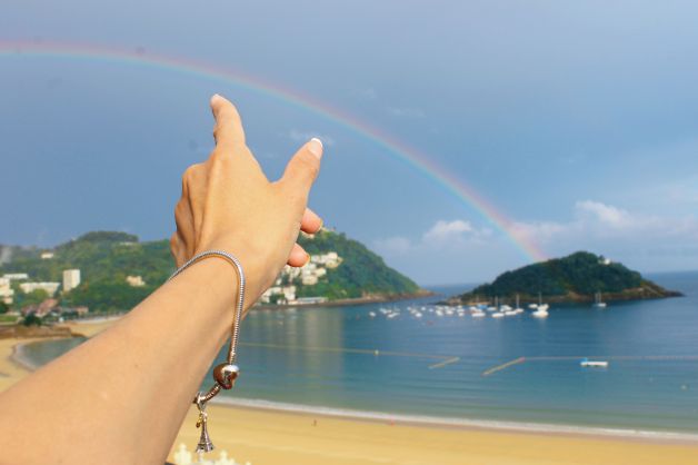 Arcoíris de despedida