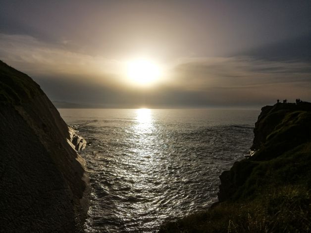 Atardecer en Algorri