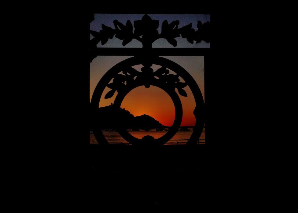 Atardecer en la concha