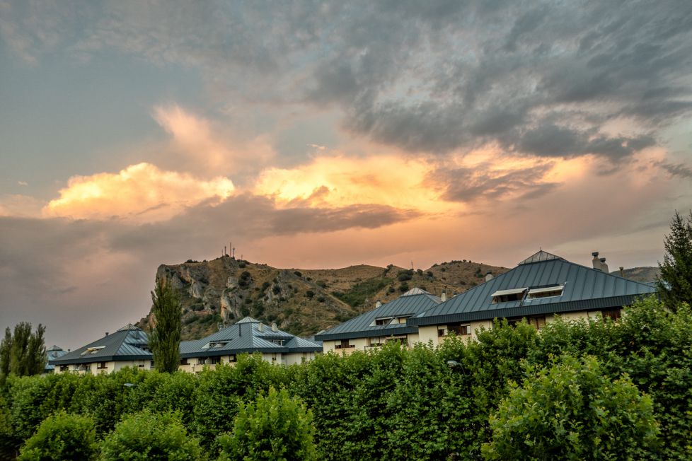 Atardecer en Ezcaray