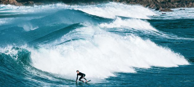 Cabalgando sobre las olas