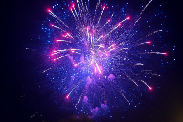 El cielo se viste de colores