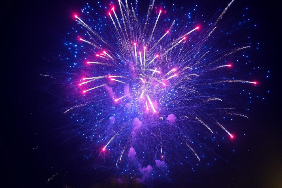 El cielo se viste de colores