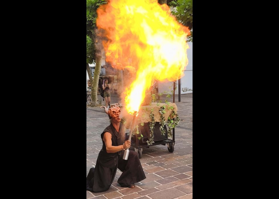 El Infierno por las calles de Hondarribia