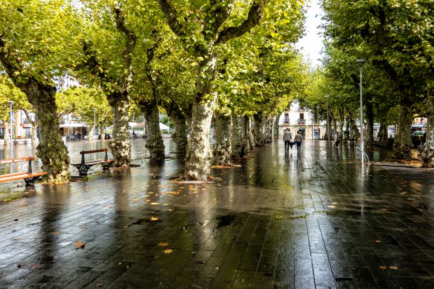 Lluvia y sol a ratos
