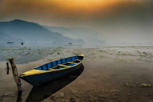 Pokhara lakua, Nepal