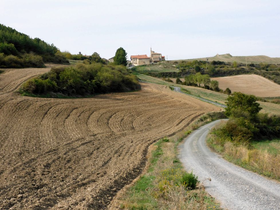 El pueblo que esconde la campiña.