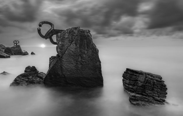 Rayo de luz en el peine