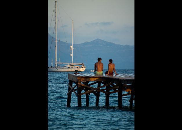 Rincón de sol y calma.
